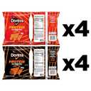 Doritos Protein Tortilla Chips, 2 Flavor Variety Pack, 1.3 oz Bags (8 Pack) | 13g Protein, No Colors from Artificial Sources, No Artificial Flavors, Nacho Cheese, Sweet & Tangy BBQ (EXP 10/20/26)