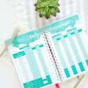 CBJ Well Journal, A 12-Week Food and Exercise Journal for Women by Coaching by Jennifer - Health Tracker and Goal Planner to Log Weight, Diet, Exercise, Body Measurement, Mindfulness, and Wellness