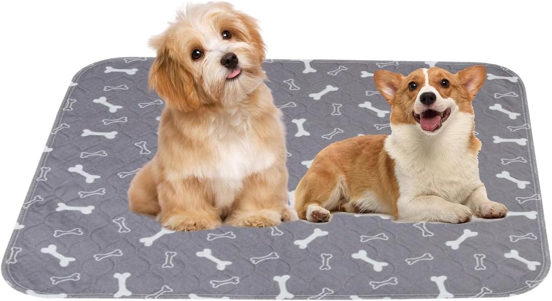 PuppyPad Pee Pads, Reusable Puppy Pads with Pheromones, Durable Leak-Proof & Anti-Slip Pet Training Pads for Dogs Indoor Use (Large28"  32")