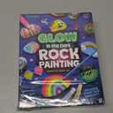 Dan&Darci Kids Rock Painting Kit - Glow in The Dark - Easter Gifts Arts & Crafts for Boys and Girls Ages 6-12 - Craft Activities Kits - Creative Art Toys for 6, 7, 8, 9, 10, 11 & 12 Year Old Kid