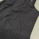 QINSEN Women's Double Layer Tank Tops Square Neck Sleeveless Basic Tight T Shirts (Black, XS)