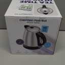 Chefman Stainless Steel Electric Kettle w/ 360° Swivel Base, Auto Shut Off & Boil Dry Protection, BPA-Free Interior and Cool-Touch Handle, 7+ Cup Capacity, 1.7 Liter, 1500W