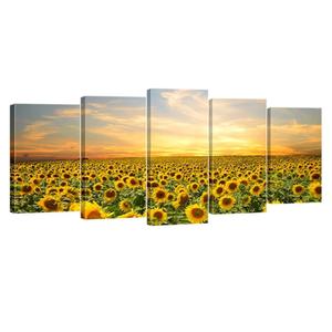 Wieco Art Sunflowers Canvas Prints Wall Art Landscape Pictures Paintings Ready to Hang for Living Room Bedroom Home Office Decorations Modern 5 Panels Stretched and Framed Yellow Flower Wieco Art Sunflowers Canvas Prints Wall Art Landscape Pictures Paintings Ready to Hang for Living Room Bedroom Home Office Decorations Modern 5 Panels Stretched and Framed Yellow Flower