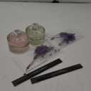 COCODOR Preserved Real Flower Reed Diffuser/Garden Lavender / 6.7oz(200ml) / 2 Pack/Reed Diffuser Set, Oil Diffuser & Reed Diffuser Sticks, Home Decor & Office Decor, Fragrance and Gifts (Real Flower/6.7Ounce/2Pack)