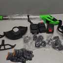 2026 Upgrade 48V 3 in 1 Electric Weed Wacker Cordless, 12’’ Electric Weed Eater Battery Powered 2x4.0AH, Cordless String Trimmer with Auto Spool Feed with 10 Replacement Spools - 1 pc Green