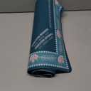 Mahjong Mat 32 x 32 Inch Portable Mahjong Mat for Table with Noise Reduction, Non-Slip Rubber Backing, Mahjong Table Mat Featuring Carrying Bag for Poker, Dominoes, Board, Tile & Card Play (Green)