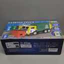 JOYIN Large Friction Powered Garbage Truck Toy Set, Includes Dumpster, Trash Bins, and Learning Cards for Kids, Boy Toys Birthday Gift for Boys Girls Kids Toddler Gift of Easter Basket Stuffers (Green)