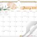 2 x 2026 Calendar  2026 Wall Calendar, 11.5 x 15 In, Jan 2026 - Dec 2026, 12 Monthly Calendar, Large Block with Julian Dates, Thick Paper, Holidays, Hanging Hook, Twin-wire Binding