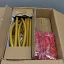 Metal Arch Backdrop Stand Set of 3, Heavy-Duty Balloons Arch Frame for Wedding Ceremony, Party, Baby Shower, Birthday Decorations (Gold, 4ft+5ft+6ft)