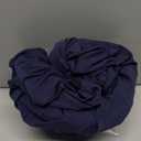 BDDC Table Covers for 6 Foot Tables, Navy Blue Washable and Wrinkle Resistant Stretch Tablecloths Rectangle 6ft for Events, Wedding, Banquets, Parties (72" x 30" (Rectangular))