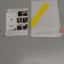 Model 3 Rear Screen Protector for 2024 2025 Tesla Model 3 Accessories 8'' Tempered Glass Center Control Touchscreen Car Dashboard Rear Seat TV Display Protector Anti Fingerprint HD Clear