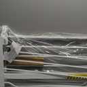 Regalo Safety 29-38.5" Baby Gate for Doorways & Bottom of Stairs, Pressure Mounted Baby Gate with Door for Babies, Toddlers & Pets, Tested & Safe for 30 Years, American Designed, American Owned, White