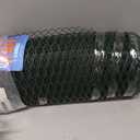Chicken Wire, 15.7 x 90.5 Inches, Green, Hexagonal Mesh, Galvanized Metal Poultry Wire Netting for Crafts, Poultry, Garden