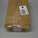 ALXEH Straight Furniture Table Legs 10 Inch, Round Tapered Metal Furniture Legs Black, Modern Dresser Cabinet Sofa Support Feet Replacement, Set of 4