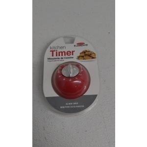 60 Minute Red Kitchen Timer by Culinary Elements (New Sealed Package)