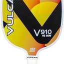 Vulcan | V900 Pickleball Paddle Series | Hybrid Performance | Polypropylene Core - Quatro-Carbon Fiber Surface | USAP Approved | Multiple Colors