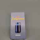 Smart Car Air Freshener Car Air Diffuser with Beautiful Cloud Mist Effect, Auto On/Off, 2 x Refills (Oceanic & Orchid), 900mAh Battery, 4 Modes, Ambiance Light Car Fragrance Diffuser, Black