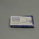 T-Slot Hole Punch Heavy Duty - Handheld Punch for ID Cards, Plastic, Cardstock, Cardboard & PVC - Sharp Visible Blade Edge, Durable Zinc Alloy Construction, Easy Spring Action for Fast, Clean Holes