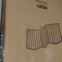 Foldable Wooden Dog Gate - 3-Panel Freestanding Pet Fence, 23.6 Inches, White - Suitable for Doorways & Stairs, Also Works as Baby Gate.