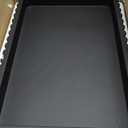 Concrete Decorative Tray for Coffee Table Decor, 14" Coffee Table Tray Ottoman Tray Table Centerpieces, Rectangular Modern Decorative Trays for Home Decor, Living Room, Entry, Black (14" x 10" x 1.5")