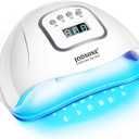 JODSONE U V LED Nail Lamp with Gloves Kit, Nail Dryer for Gel Nails Professional for Home and Salon (M5m)