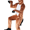 Morph Horse Costume Adult - Kentucky Derby Costumes for Men Fun Horse Outfit for Halloween Parties M