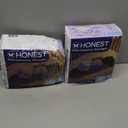 The Honest Company Comfort Dry Overnight Diapers, Up to 12 Hours Protection, Hypoallergenic, Cozy Cloud + Star Signs, Club Box Size 5 (27+ lbs), 40 Count
