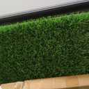 Dog Grass Large Potty Patch, Dog Litter Boxes Artificial Grass Bathroom Turf for Pet Training, Washable Puppy Pee Pad, Perfect Indoor/Outdoor Portable Potty Pet Loo (Potty system-45.1"x29.1")