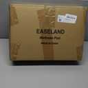 EASELAND Queen Size Mattress Pad Pillow Top Mattress Cover Quilted Fitted Mattress Protector Cotton Top Stretches up 8-21" Deep Pocket Cooling Mattress Topper (60x80 inch, White)