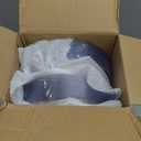 Bestluck 100PCS Clear Plastic Dinner Plates 10inch, Premium Hard Disposable Plates for Party, Wedding