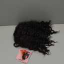 QGZ Ponytail Extension Drawstring Ponytail for Black Women 18 Inch Synthetic Long Afro Curly Fluffy Ponytail for Daily Use(Black Brown)