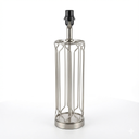 Silver Unique Lamp Stand
