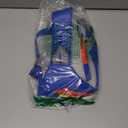 Peicees Small Sling Backpack Waterproof Unisex Shoulder Bag Chest Crossbody Daypack (Blue)