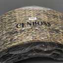 CENBOSS Rattan Christmas Tree Collar, Wicker Tree Skirt & Stand Base Cover (Black Wash, 42 inch)