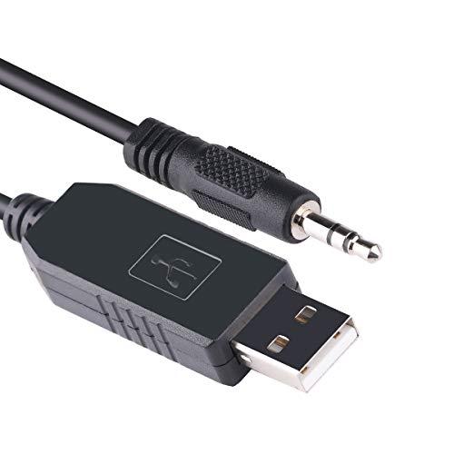 USB RS232 Serial Console Cable for Samsung TV Ex-Link Port PC TRS 3.5mm Stereo Audio Jack AJ Plug Update Upgrade Cable