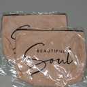 Pack Of 2 RYYCDOI Inspirational Makeup Bag - Women's Empowerment Gifts, Feminist & Strong Woman Gifts, Girl Power Cosmetic Bag