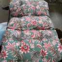 Waterproof Chaise Lounge Patio Chair Cushion 72x22x4,Floral