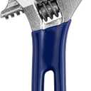 Wide Opening Stubby Adjustable Wrench Spanner with Short Handle 4 inch Chrome Vanadium Steel Forged