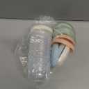 VITEVER 8 Pack 2 oz Salad Dressing Container to Go, Small Condiment Containers with Lids for Lunch Bento Box, Reusable Plastic Snack Jars, Deli Containers, Colorful Sauce Cups, Dishwasher Safe