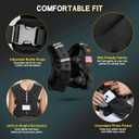 Weighted Vest Woman & Men, 12lb Plus Size Weighted Vest With Phone Pockets & Reflective Strips for Walking, Running, Hiking,Rucking, Workout, Strength Training
