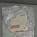 Mr. Pen- Silver Sequin Christmas Tree Skirt and Tree Collar, 36 Inch Base Cover, 24.8 Inch Foldable Sparkling Sequin Trees Skirt Collar, Silver Sequin Tree Skirt, Christmas Skirt Tree