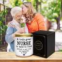 Nurse Gifts for Women Nurse Practitioner Gifts 7 OZ Lavender Scented Candles School Student Nurse Graduation Gift Funny Retirement Bulk Presents Eco-Friendly Long Lasting Natural Soy Max Candle (Great Nurse White)