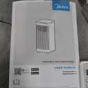 Midea 8,500 BTU ASHRAE (5,000 BTU SACC) Portable Air Conditioner, Smart Control, Cools up to 150 Sq. Ft., with Dehumidifier & Fan mode, Easy- to-use Remote Control & Window Installation Kit Included"