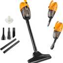 Hoteche Corded Stick Vacuum Cleaner, 15KPa Suction Power, 0.8L Dirt Capacity, High-Efficiency Electric Broom for Home & Office Cleaning