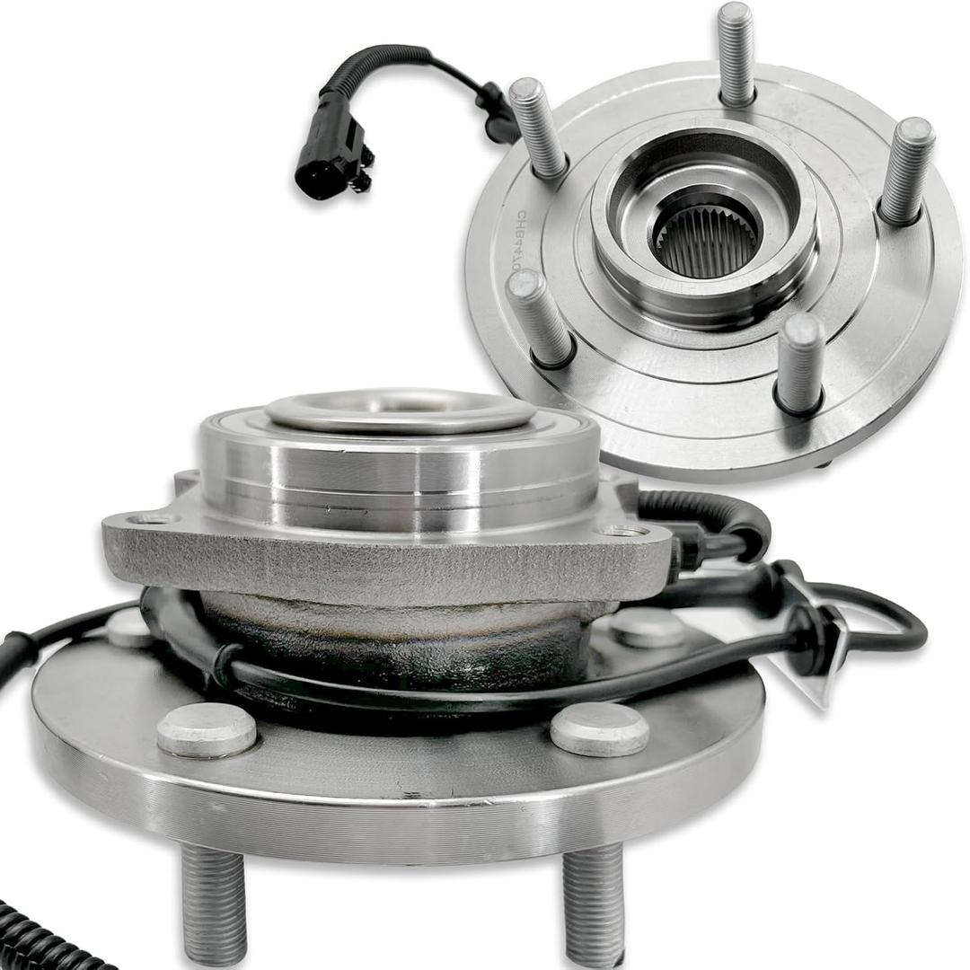 Pair 513273 Front Wheel Bearing Hub Assembly Compatible with Chrysler Town & Country 2008-2016 Dodge Grand Caravan 2008-2020, Ram C/V 2012-2015, 2009 2010 2011 2012 2013 2014 VW Routan, 5 Lugs w/ABS (OE Size) Pair 513273 Front Wheel Bearing Hub Assembly Compatible with Chrysler Town & Country 2008-2016 Dodge Grand Caravan 2008-2020, Ram C/V 2012-2015, 2009 2010 2011 2012 2013 2014 VW Routan, 5 Lugs w/ABS (OE Size)