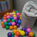 Foam Ball Pit for Toddlers with 100 Balls, Large Baby Ball Pit for Babies with Soft Memory Sponge, Indoor Outdoor Baby Playpen, Kids Play Ball Pool