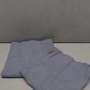 HWY 50 Solid Light Gray Faux Linen Throw Pillow Covers 18x18 Inch, Pack of 2 Vintage Farmhouse Decorative Cushion Cases for Sofa Couch Bed Living Room