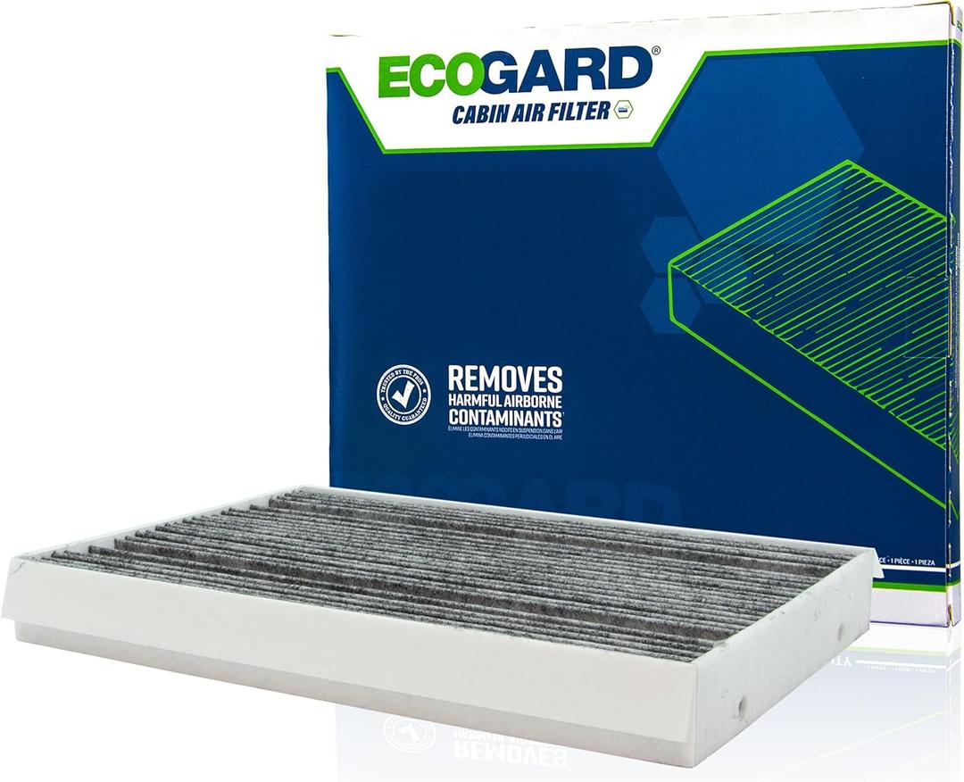 ECOGARD XC10575C Premium Cabin Air Filter with Activated Carbon Odor Eliminator Fits Mercedes-Benz Metris 2016-2020, Sprinter 2500 DIESEL 2019, Sprinter 3500 DIESEL 2019