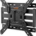 ELIVED Ultra Slim TV Wall Mount for Most 26-60 Inch tvs, Low Profile TV Mount, Full Moiton Wall Mount Bracket Swivel and Tilt, Max VESA 400x400mm, Holds up to 88 lbs. Fits 16" Wood Studs YD3033