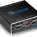 SP12H2 4K HDMI Splitter - 1x2 HDR, Dolby Vision Atmos, Down Scaler, 4K 1080P Sync, 4:4:4, HDCP2.2, EDID 4K5.1/4K7.1/Copy, For Game, Xbox, PS5, Roku